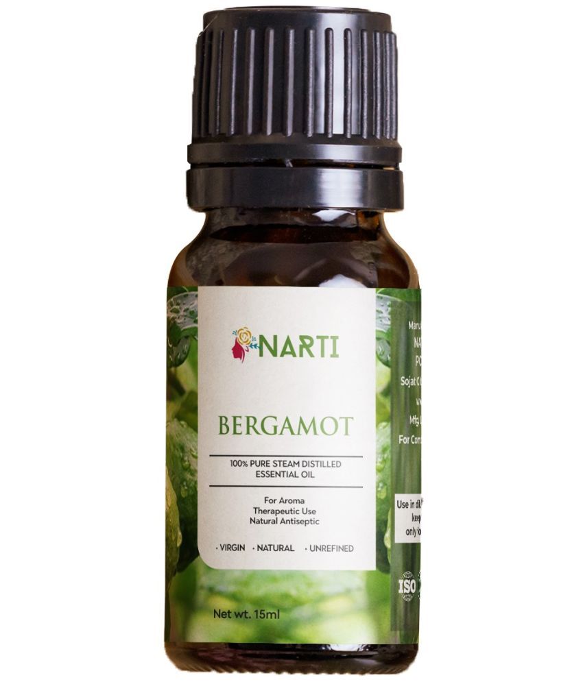     			Narti - Bergamot Essential Oil 15 mL ( Pack of 1 )