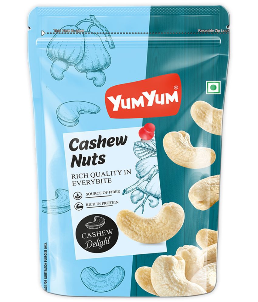     			YUM YUM 500g Premium Cashews Nuts (W240 Grade) Kaju Dry Fruits - Cashew
