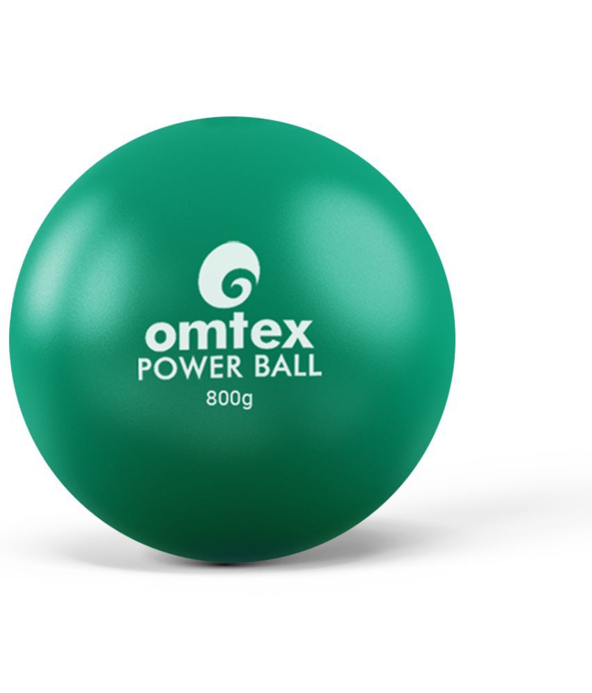     			Omtex - Green Rubber Cricket Ball ( Pack of 1 )
