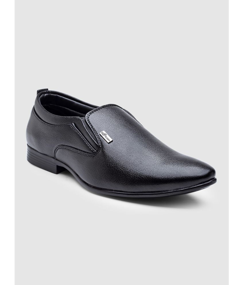     			Action - Black Men's Slip On Formal Shoes