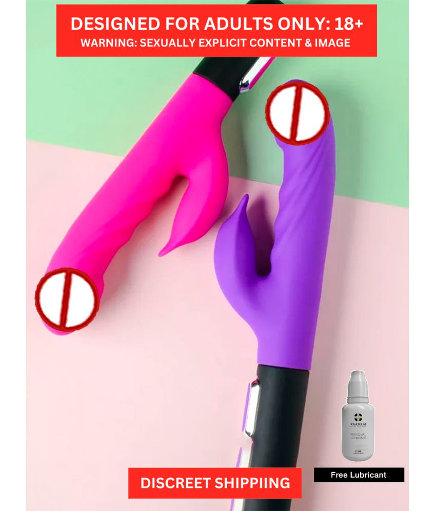     			Blissful Bunny-ABS +  Silicone Rabbit Vibrator with Realistic Feel, Sensation Pleasure and Easy Cleaning