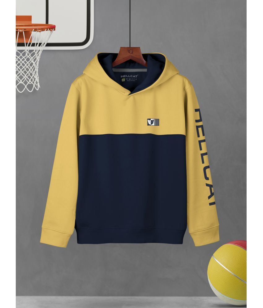     			HELLCAT - Mustard Cotton Blend Boys Sweatshirt ( Pack of 1 )