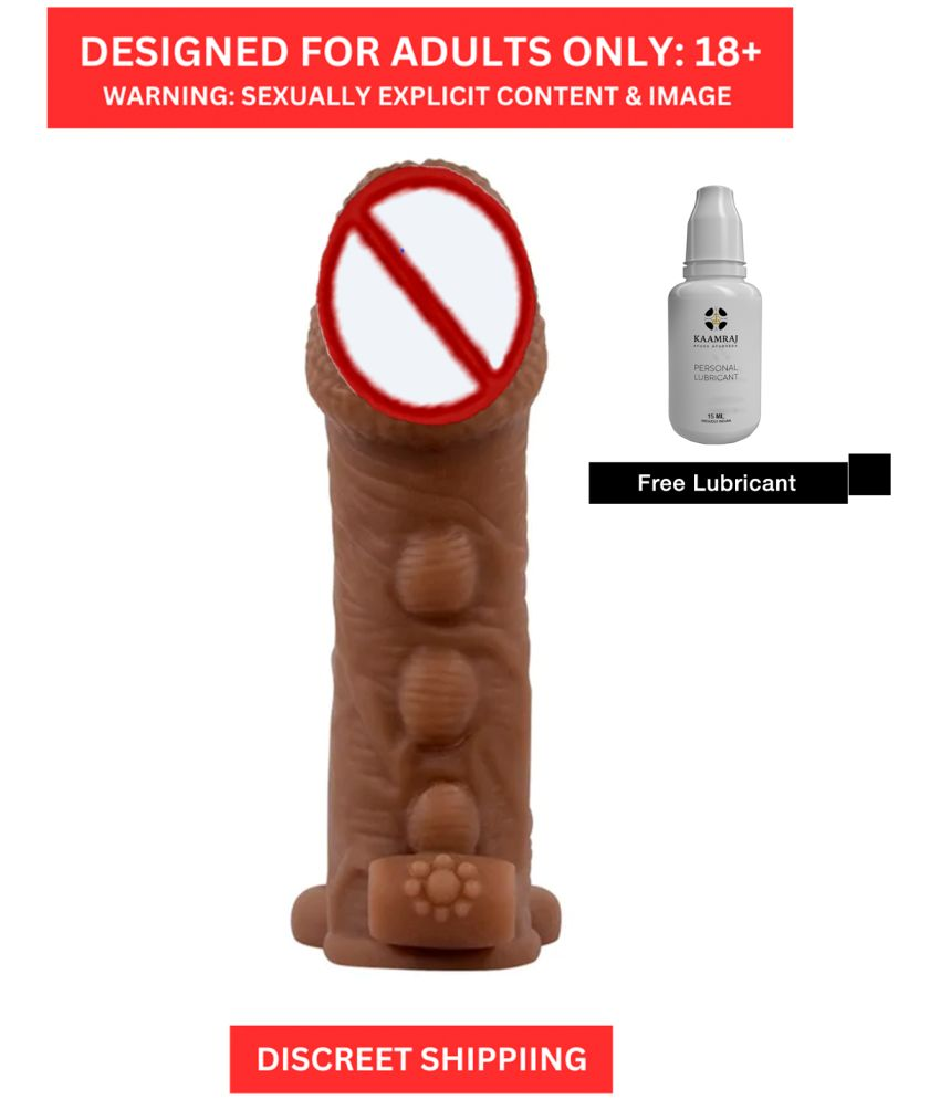     			Naughty Nights  Premium Quality Silicone Material Penis Sleeve with Vibration Mode and Compact Design