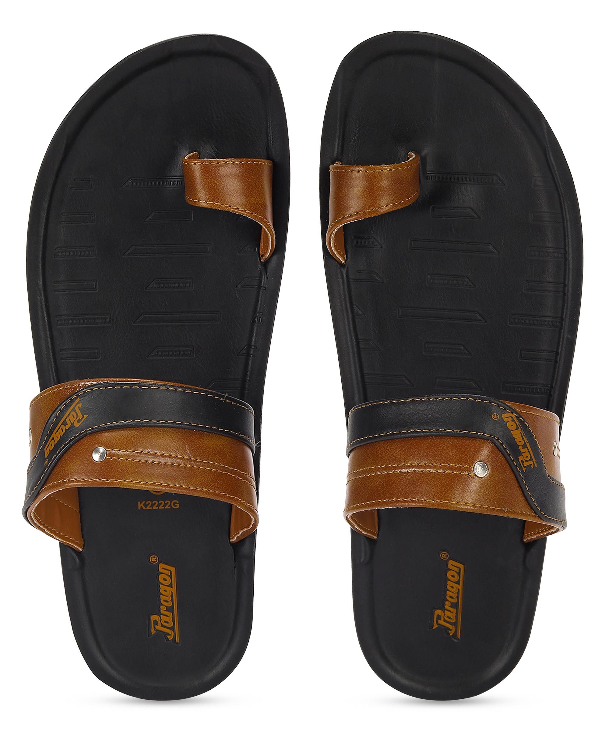     			Paragon - Black Men's Thong Flip Flop