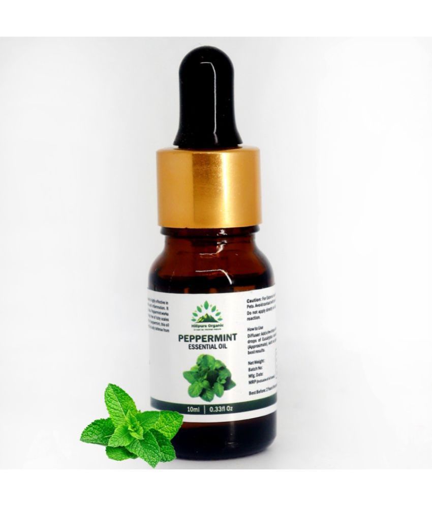    			Hillpure Organic - Peppermint Essential Oil 10 mL ( Pack of 1 )