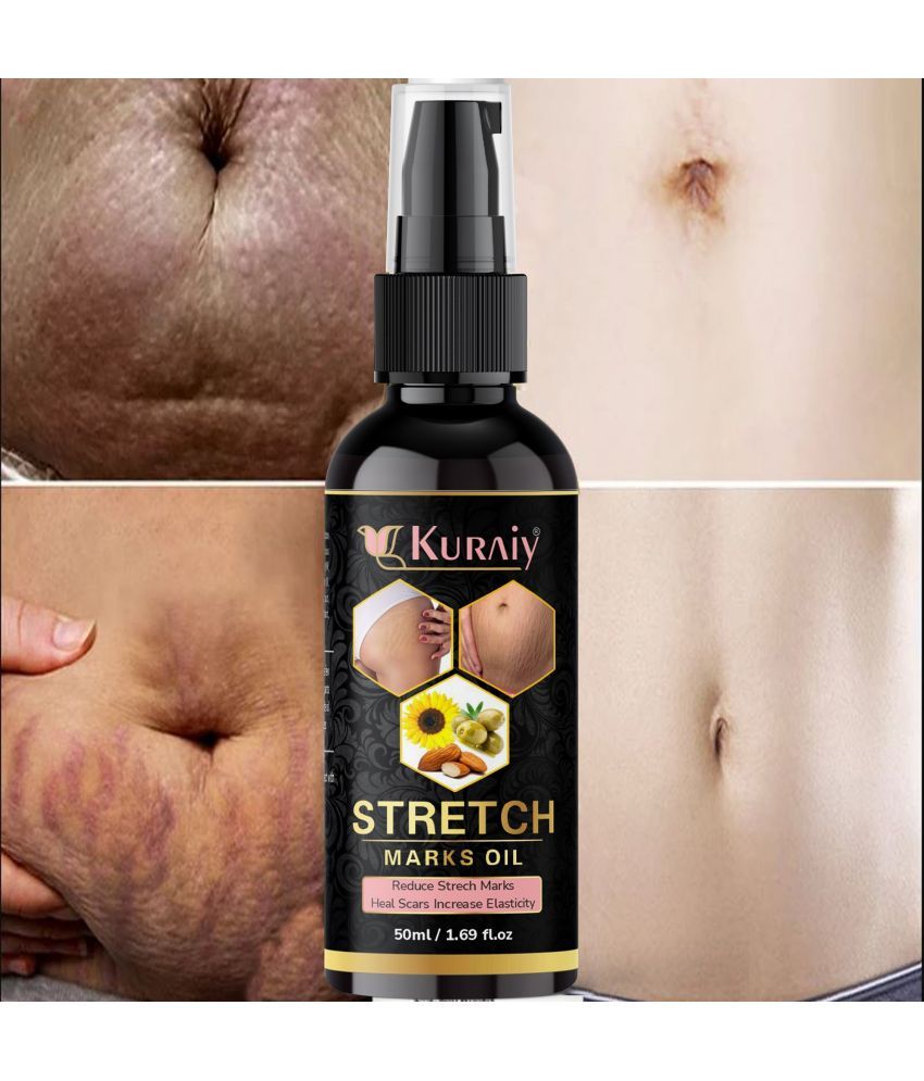     			Kuraiy Natural Stretch Oil with Coconut, Olive & Jojoba Oils, For Scars & Stretchmark Oil Pack of 1