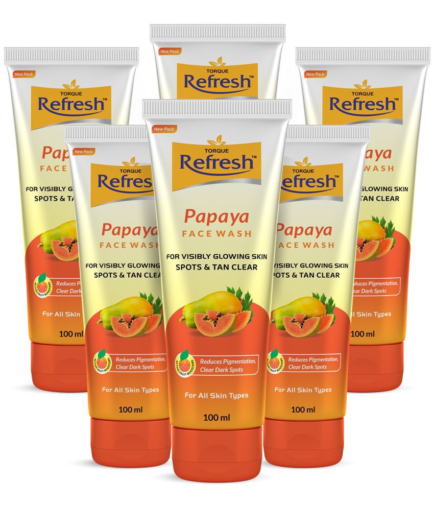    			Refresh - Uneven Skin Tone Reducing Face Wash For All Skin Type ( Pack of 6 )