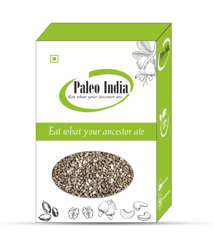     			Paleo India 400g Premium Healthy Black Chia Seed