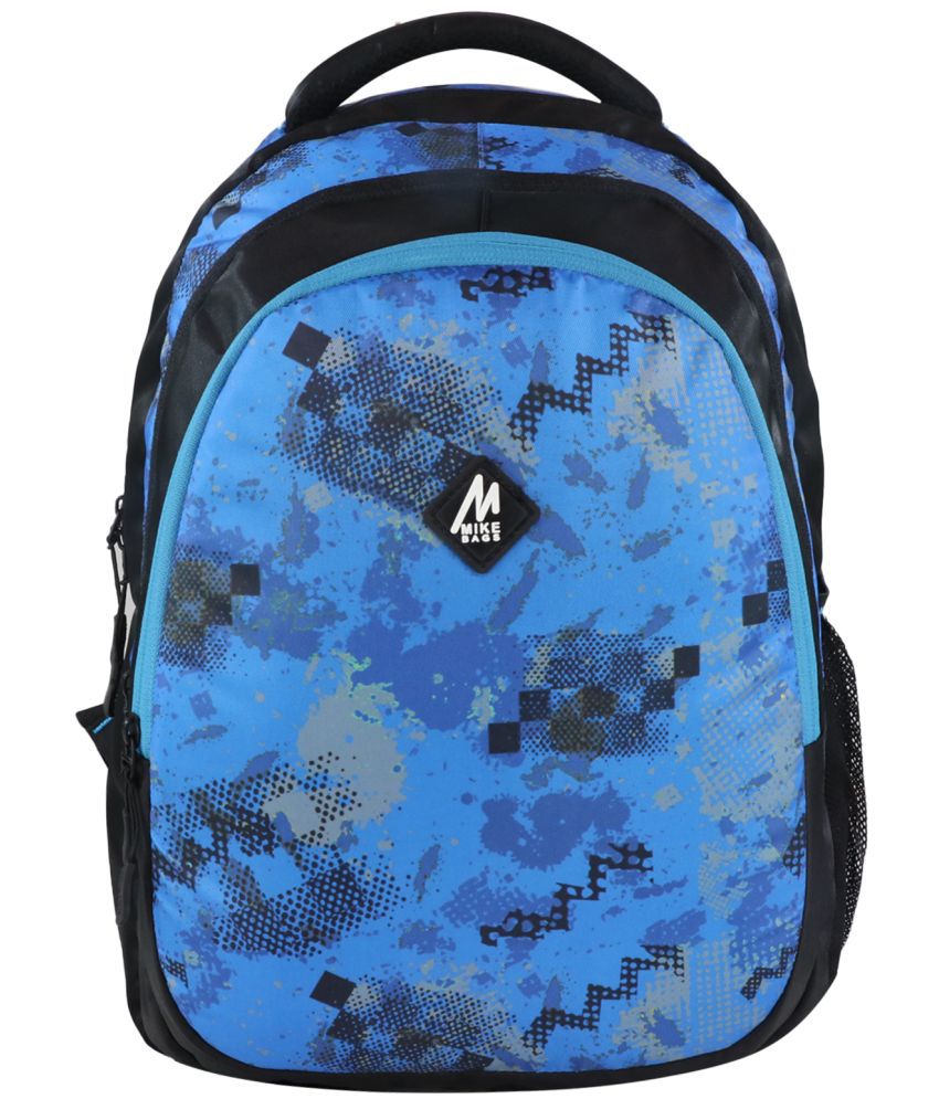    			SmilyKiddos 17 Ltrs Blue Polyester College Bag