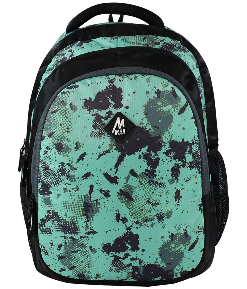     			SmilyKiddos 17 Ltrs Green Polyester College Bag