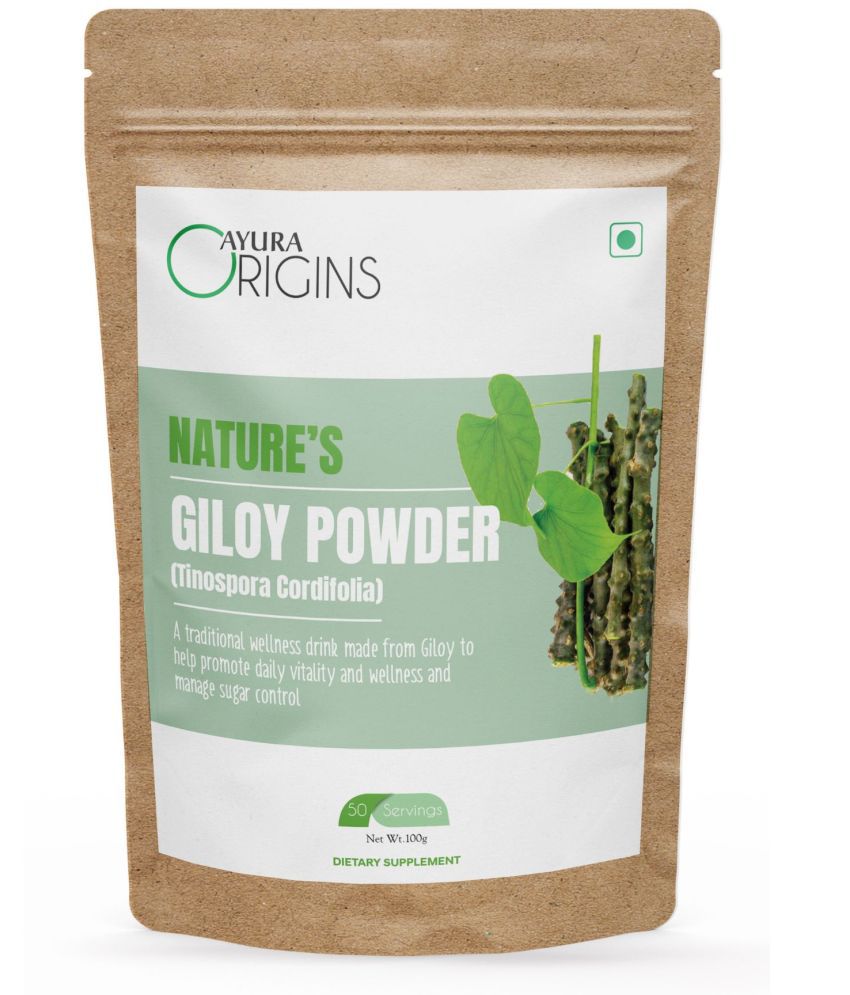     			Ayura Origin Nature's Giloy Powder Nutrition Drink Powder 100 gm Unflavoured