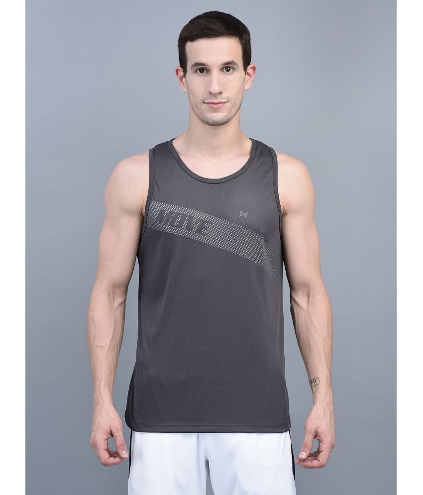     			Force NXT Cotton Blend Men's Vest ( Charcoal )