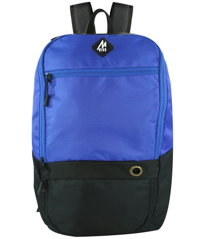     			mikebag 13 Ltrs Blue Polyester College Bag