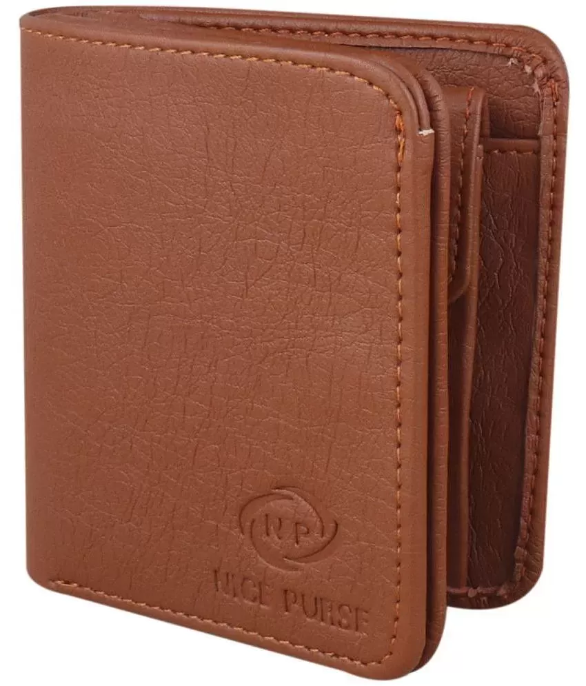 Baellerry Stylish Casual Zipper Bifold Synthetic Leather Wallets for Men