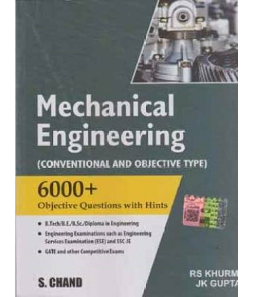     			Mechanical Engineering Conventional And Objective Type [6000+]  (Paperback, RS KHURMI & JK GUPTA)