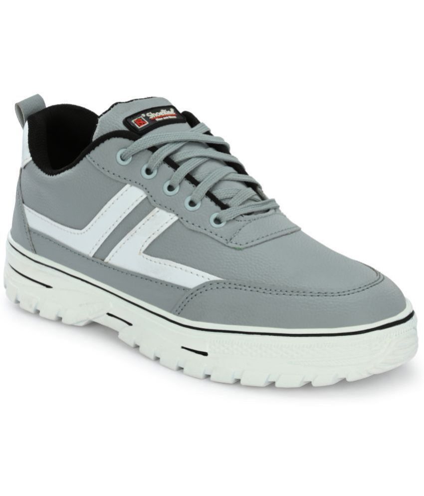     			ShoeRise Grey Casual Shoes Light Grey Men's Sneakers