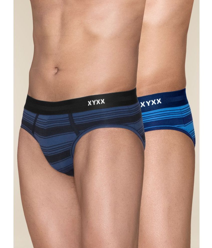     			XYXX Pack of 2 Cotton Briefs For Men's ( Multicolor )