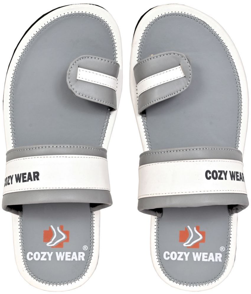     			Cozy Wear - Grey Men's Thong Flip Flop