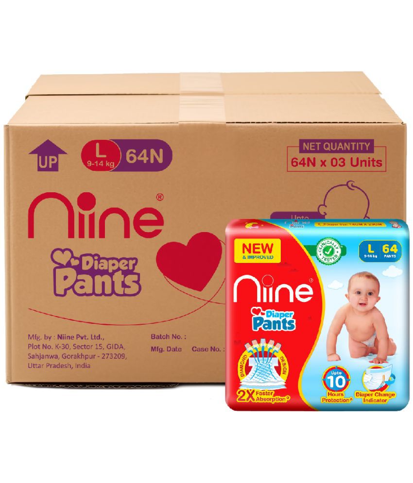     			NIINE - L Diaper Pants ( Pack of 3 )