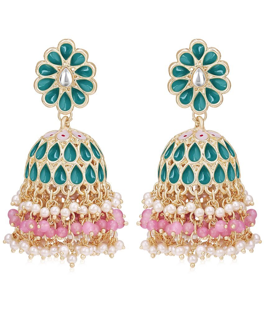     			Sukkhi - Multicolor Jhumki Earrings ( Pack of 1 )