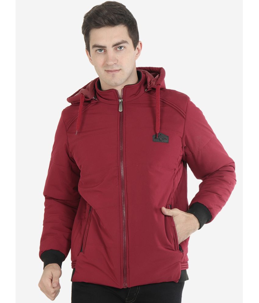     			xohy Nylon Men's Casual Jacket - Red ( Pack of 1 )