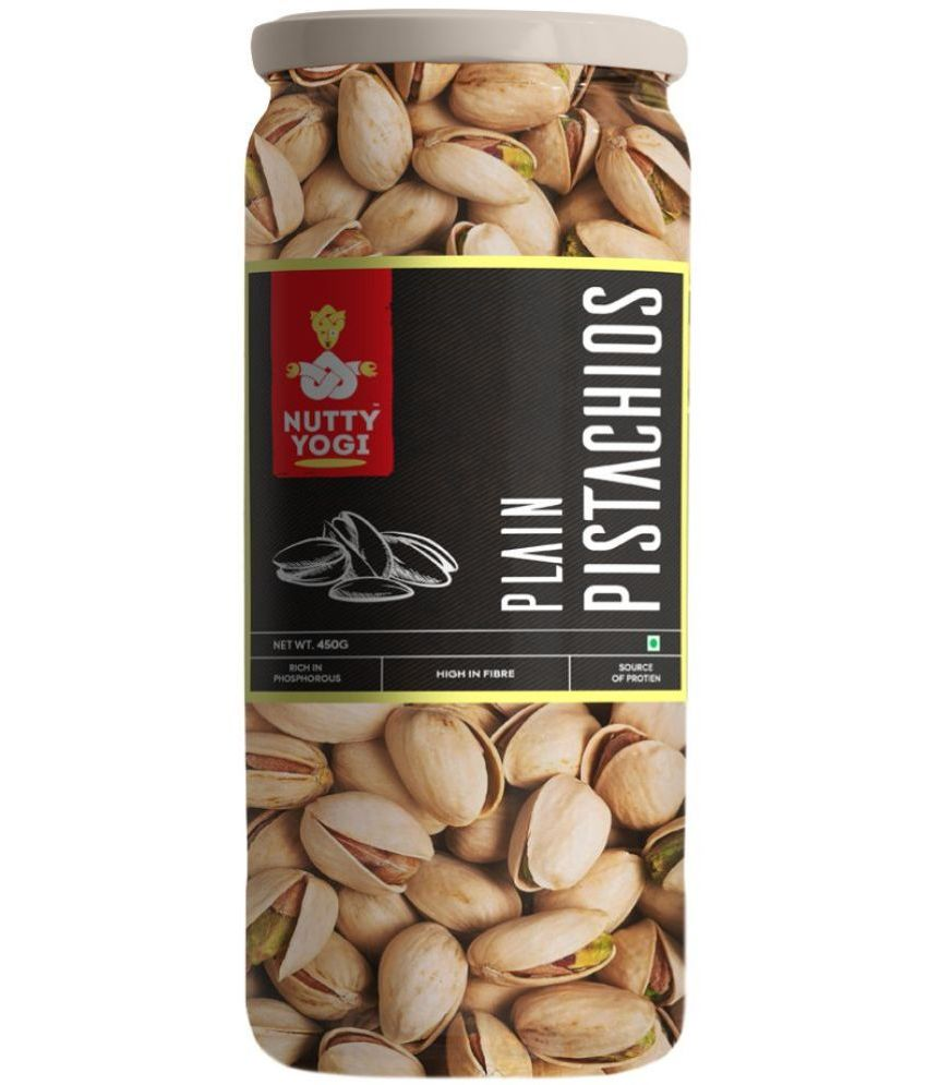     			Nutty Yogi Pista 450g | Pista Dry Fruit, Shelled Nuts Super Crunchy & Delicious Healthy Snack | Vitamins & Minerals Rich