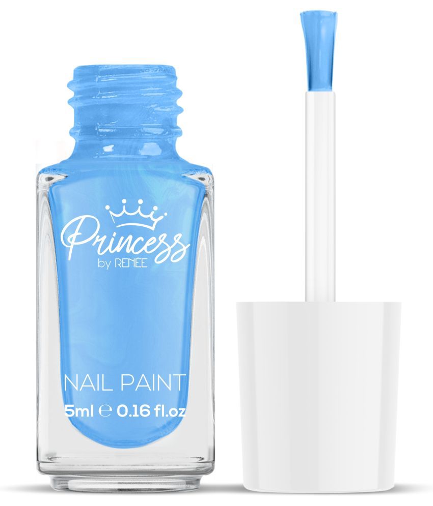     			Disney Frozen Princess By RENEE Bubbles Nail Paint Elsa Blue 5ml