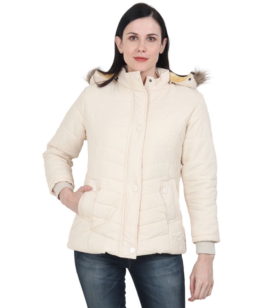     			xohy - Nylon Beige Jackets Pack of 1