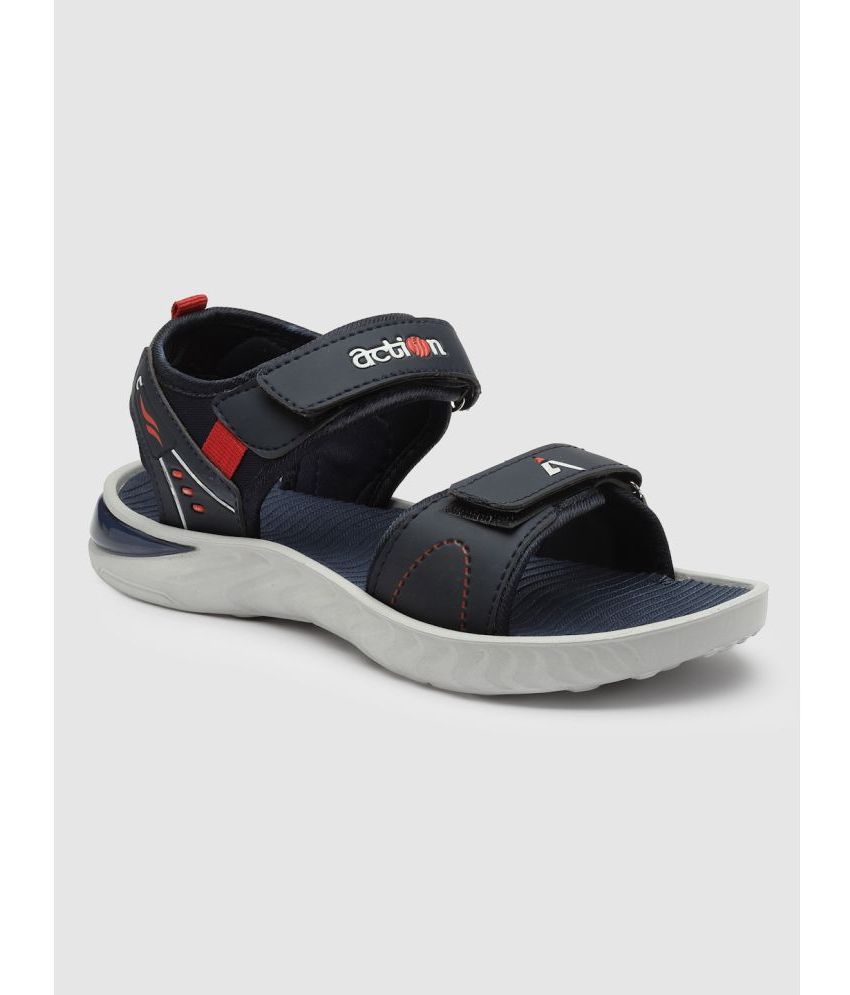     			Action - Navy Men's Floater Sandals