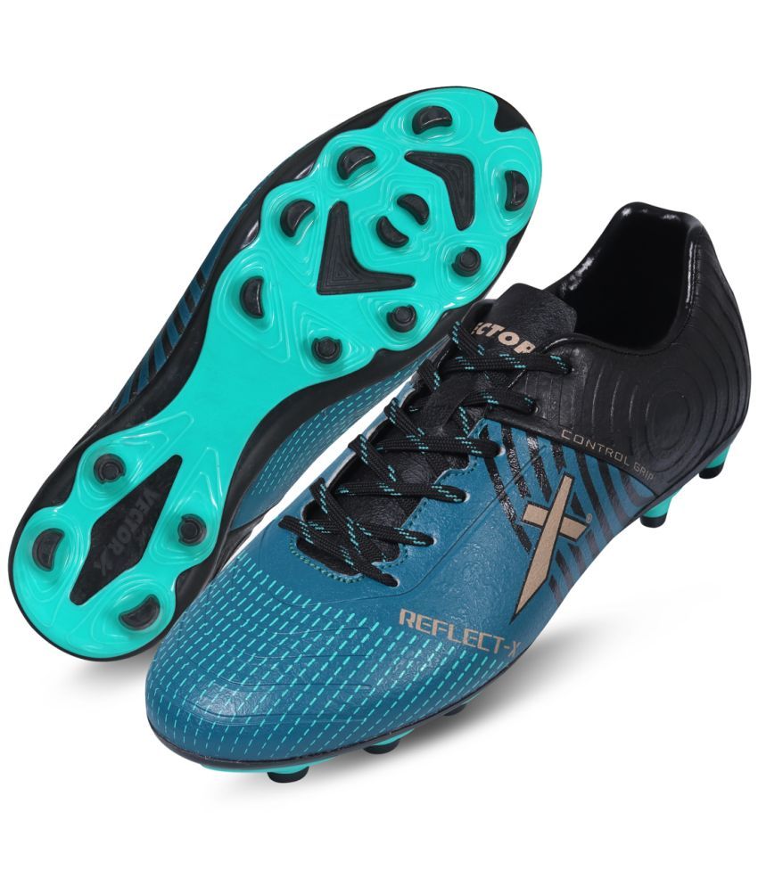     			Vector X Reflect X Teal Blue Football Shoes