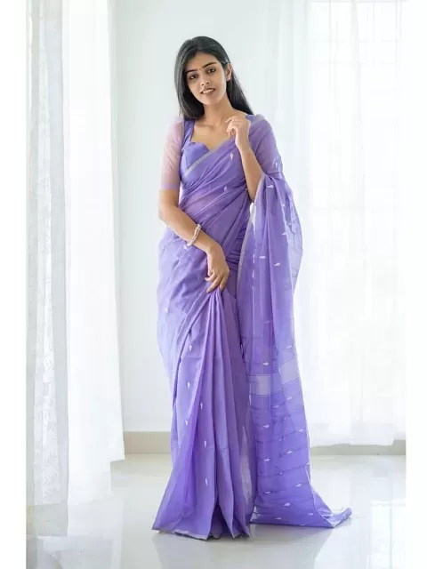 Solid Plain Pure Satin Silk Designer Saree With Readymade Blouse Fabric  Dress Material Bridesmaid Wedding Party Wear Sari Choli Blouse 1 