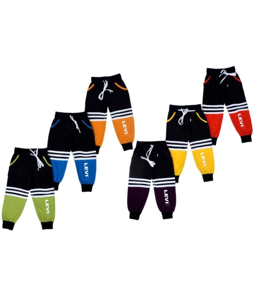     			DIAMOND EXPORTER - Multi Color Cotton Blend Boys Trackpant ( Pack of 6 )