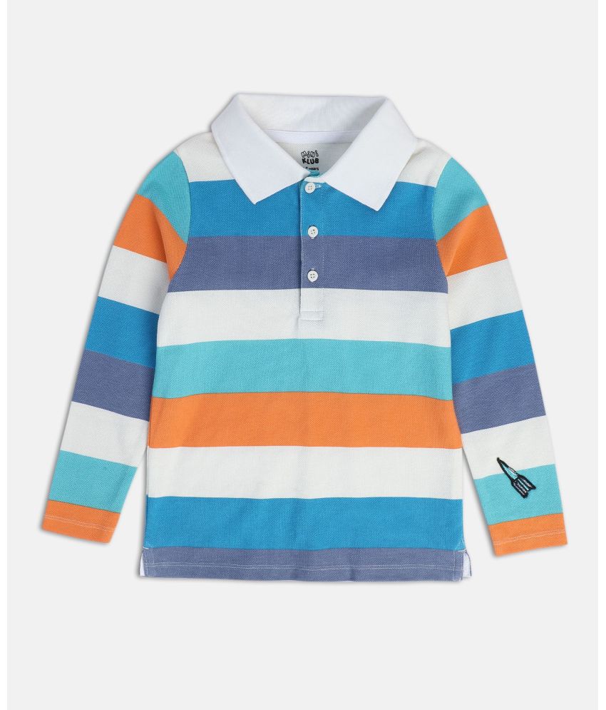     			MINI KLUB - Multi Color Cotton Boy's Polo T-Shirt ( Pack of 1 )