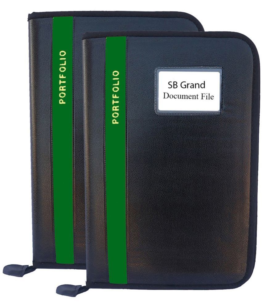     			Sb Grand - Baby Leaf Green File Folder ( Pack of 2 )