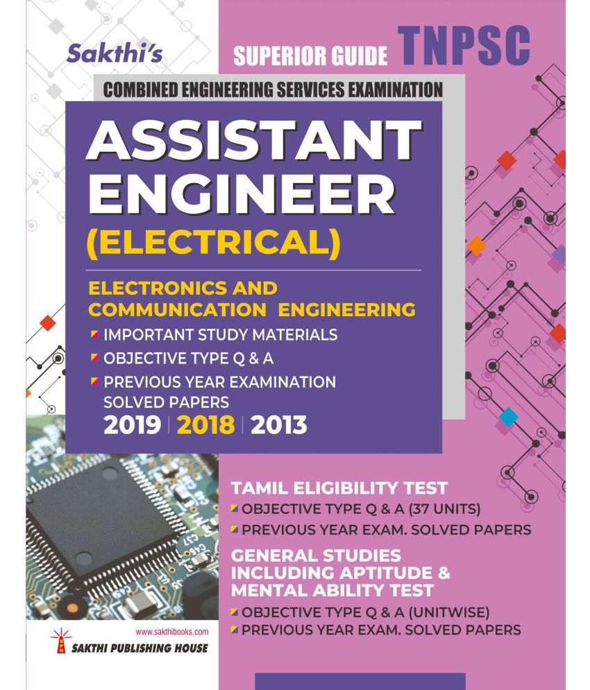    			Tnpsc Assistant Engineer Electrical (Electronics And Communication Engineering & General Studies) 2024