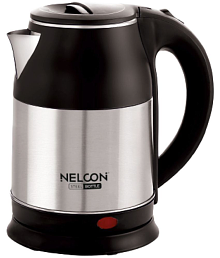 Nelcon - Black 1.8 litres Stainless Steel Multifunctional Kettle
