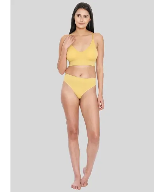 Yellow Bra Panty Sets: Buy Yellow Bra Panty Sets for Women Online