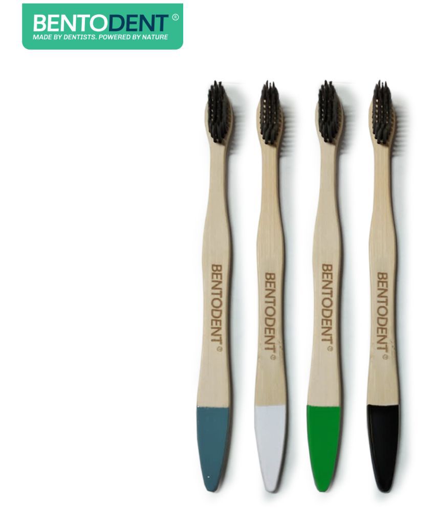 BENTODENT Toothbrush Pack of 4
