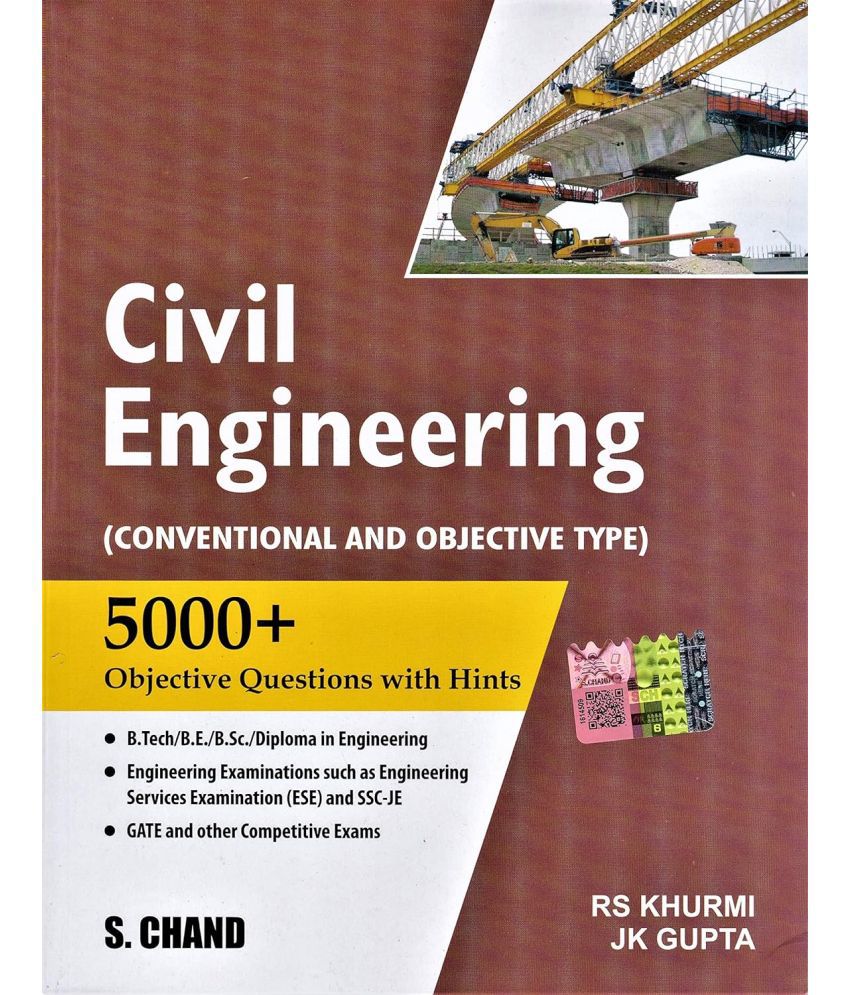     			Civil Engineering (Conventional And Objective Type) 5000+ Objective Questions with Hints