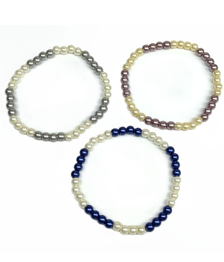     			DAIVYA WELLNESS - Multicolor Bracelet ( Pack of 3 )