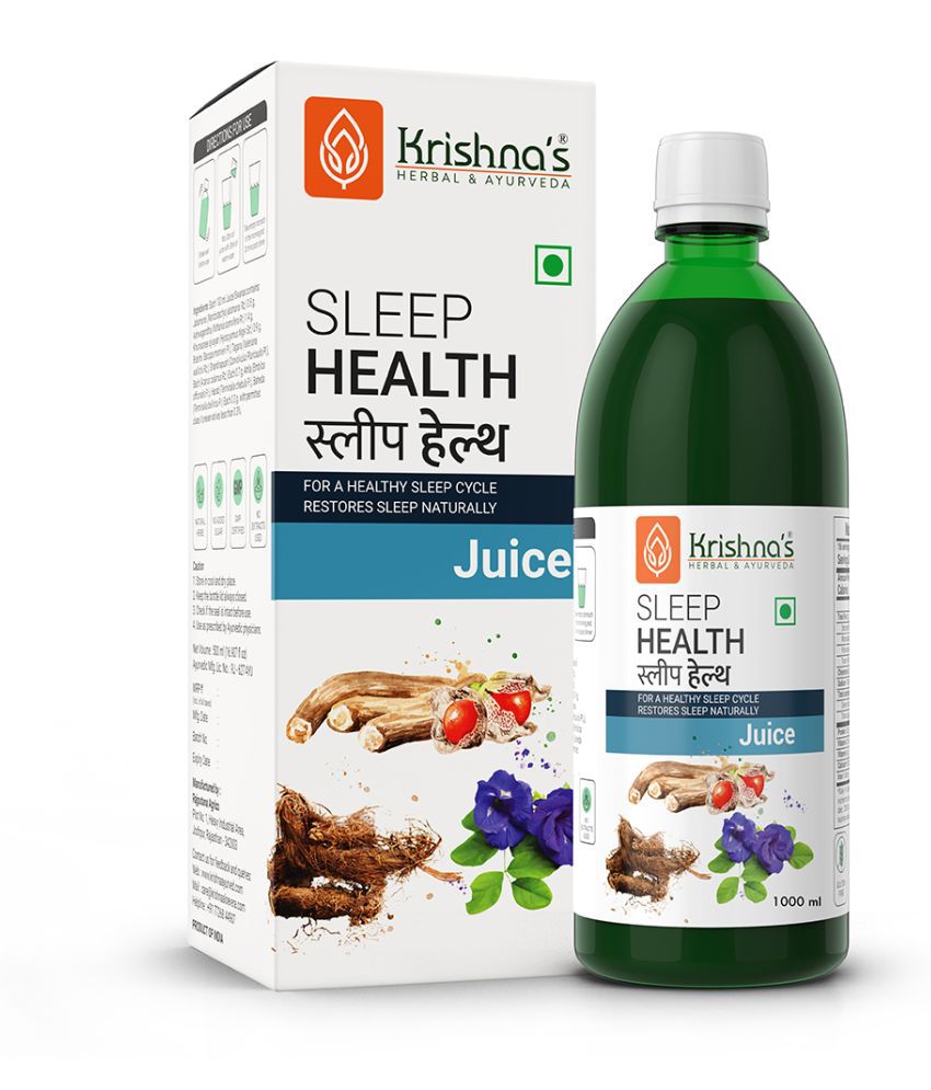     			Krishna's Herbal & Ayurveda Sleep Health Juice 1000 ml
