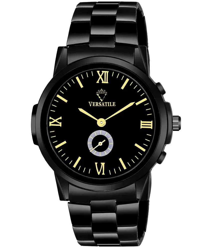 Mens Wrist Watches Watch Quartz Analog Fashion Leather Strap Black Brown |  eBay