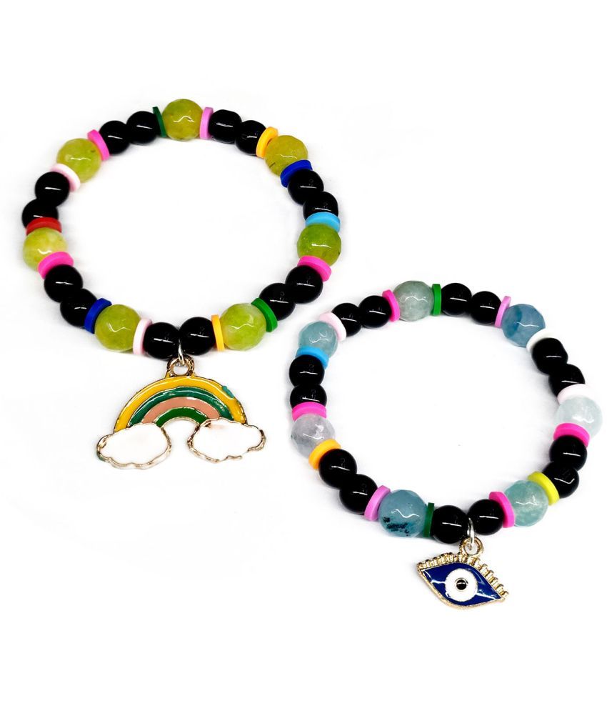     			DAIVYA WELLNESS - Multicolor Bracelet ( Pack of 2 )