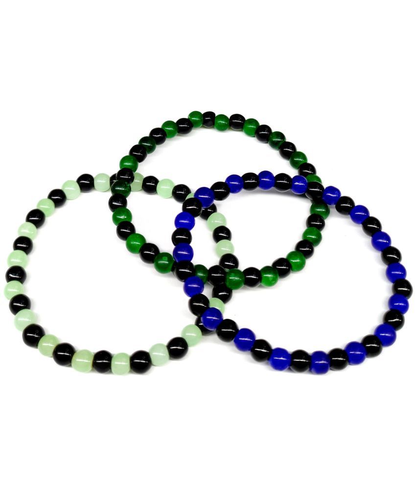     			DAIVYA WELLNESS - Multicolor Bracelet ( Pack of 3 )