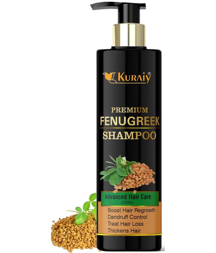     			KURAIY FENUGREEK SHAMPOO FOR DEEP CONDITIONING,SILKY & SHINY HAIR 200ML