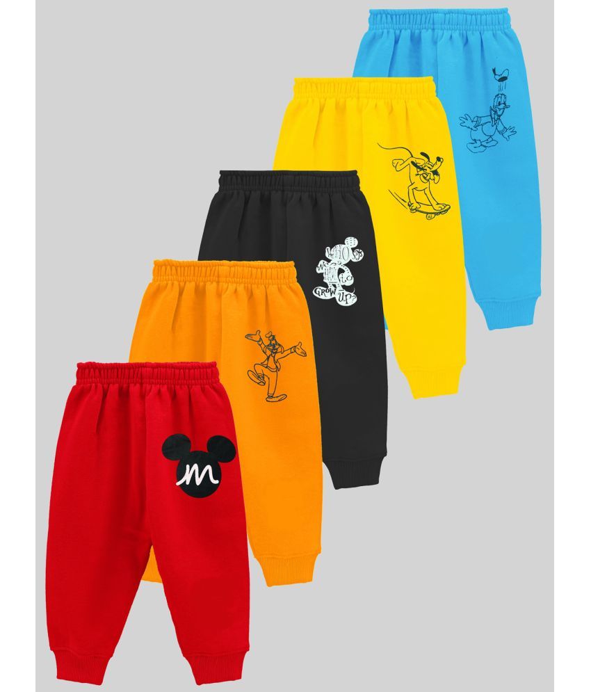     			Kuchipoo Pack of 5 Boys Cotton Blend Trackpant ( Multicolor 6 )