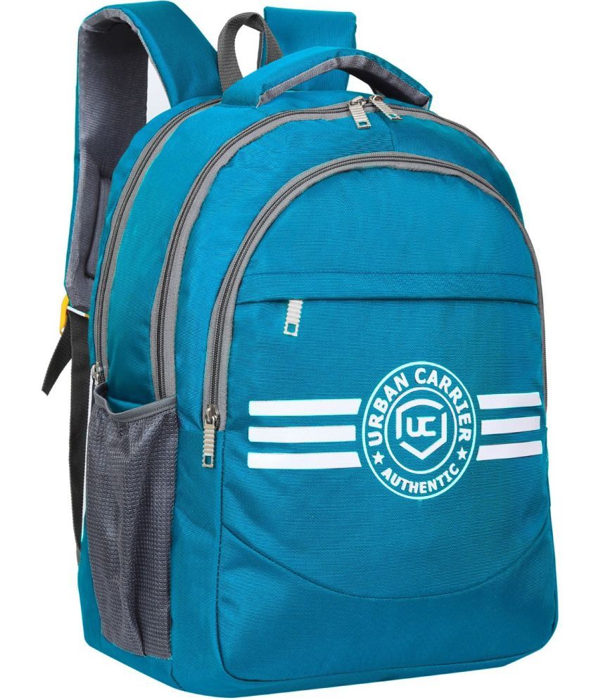     			URBAN CARRIER - Blue Polyester Backpack ( 45 Ltrs )