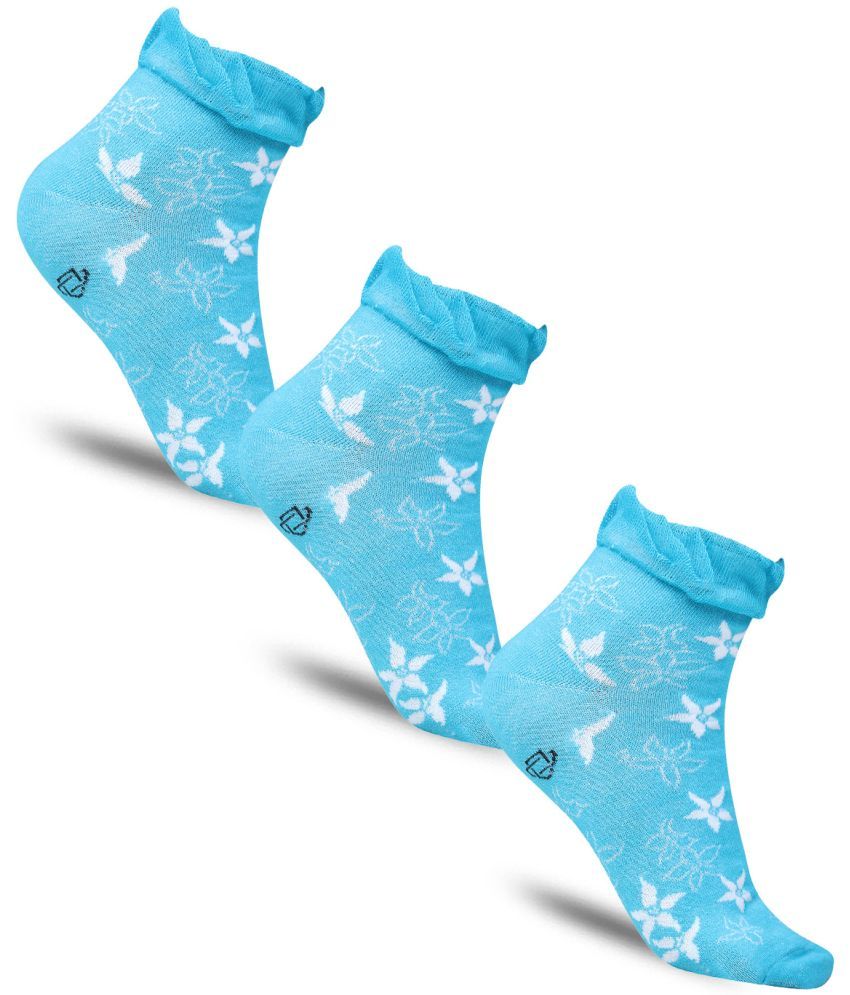     			Dollar - Blue Cotton Blend Women's Combo ( Pack of 3 )