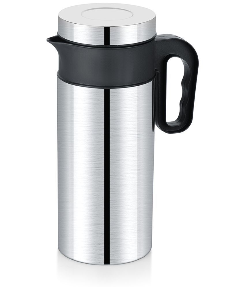     			HOMETALES Stainless Steel Double Walled Vacuum Insulated Carafe, Flask, Teapot, 900ml, (1U)