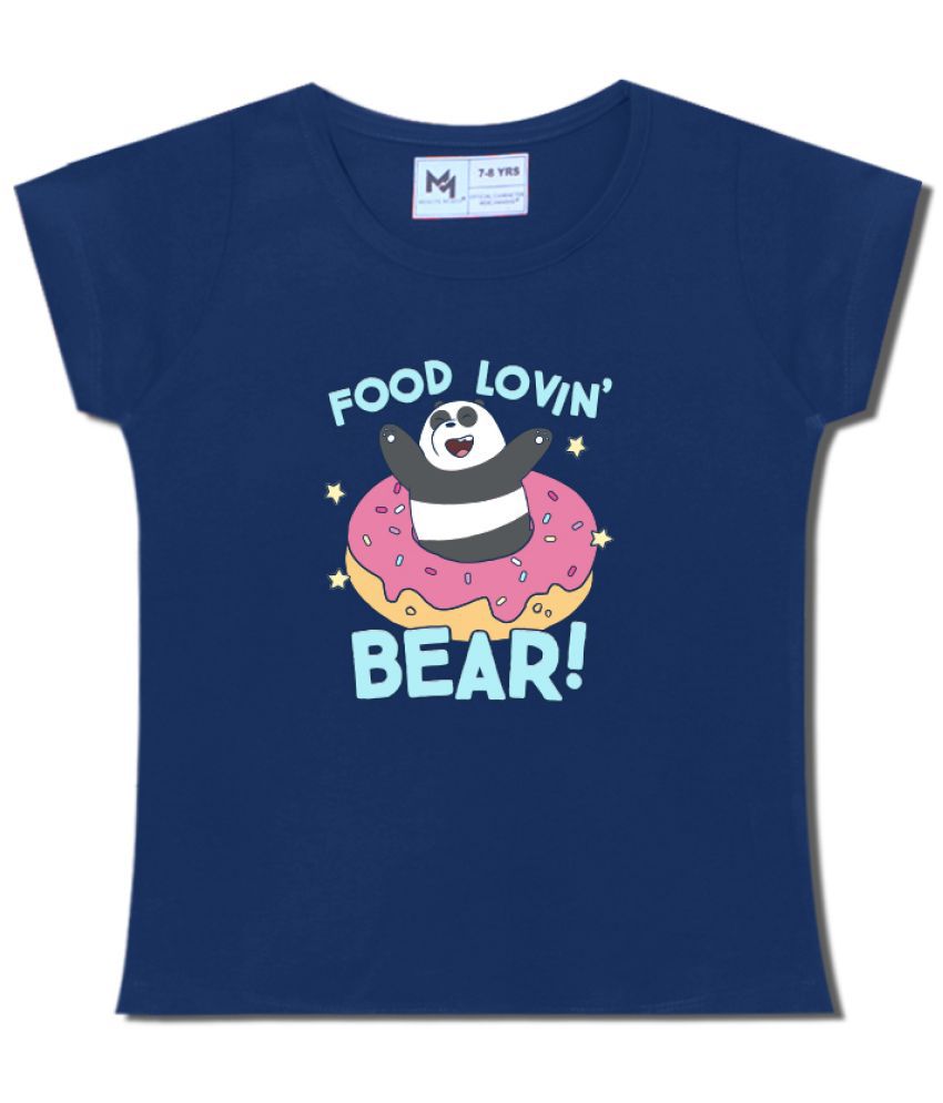     			MINUTE MIRTH - Blue Baby Girl T-Shirt ( Pack of 1 )